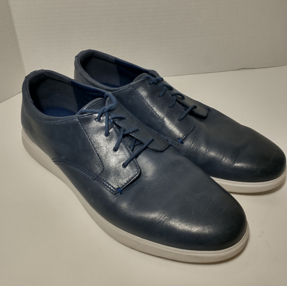 Cole Haan Grand Plus Essex Wedge Oxford, Blue, Men's Size 11.5